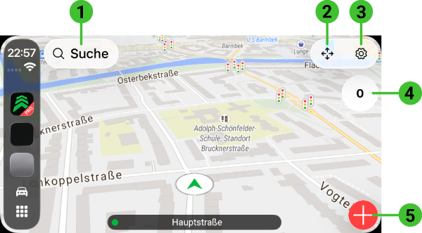 Blitzer.de PRO in CarPlay