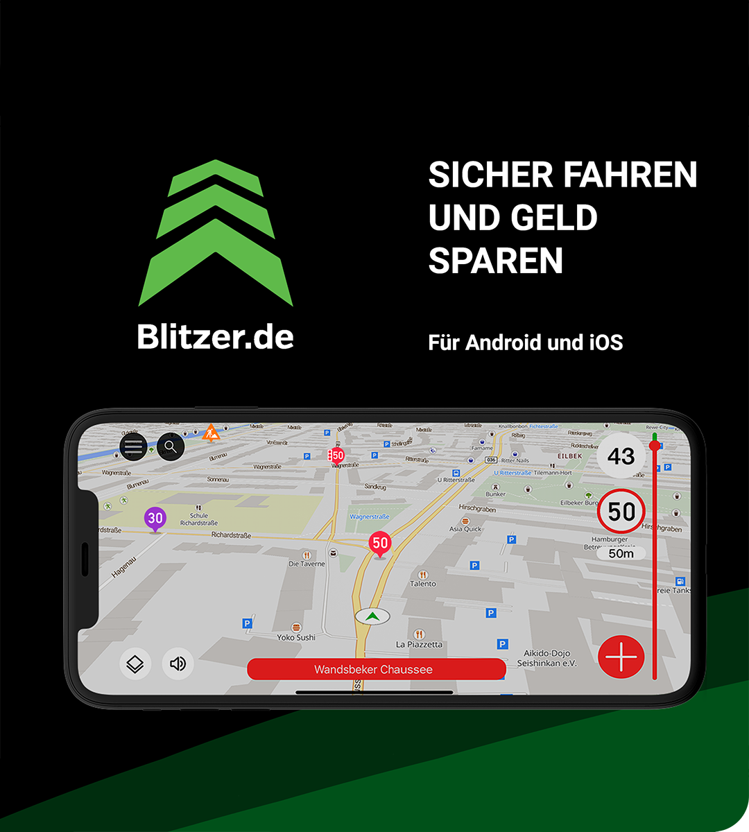 Saphe Drive Mini Blitzerwarner für Auto  Auto Zubehör - Daten von  Blitzer.de - Warnt europaweit vor Radar Blitzer & Gefahren – Verkehrsalarm  Verbindung via Blu… nel 2023