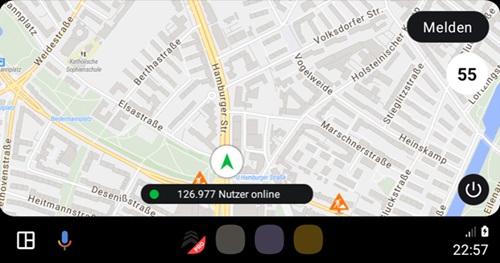 Fahrmodus in Android Auto
