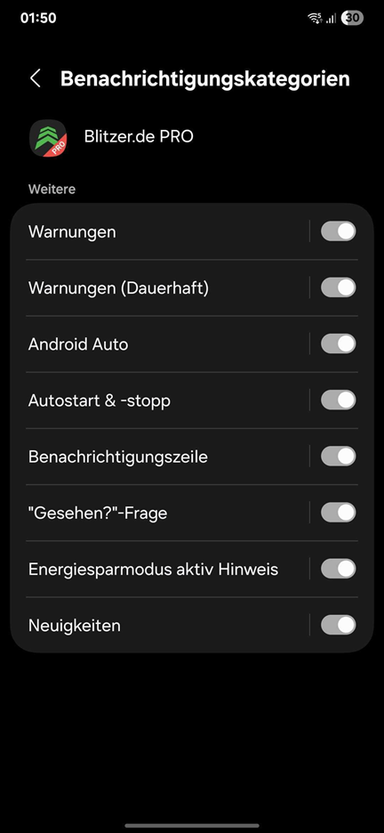 benachrichtigungen