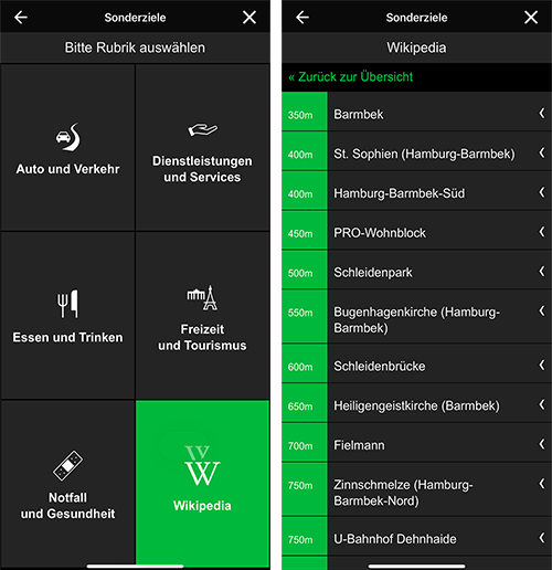 Sonderziele Wikipedia